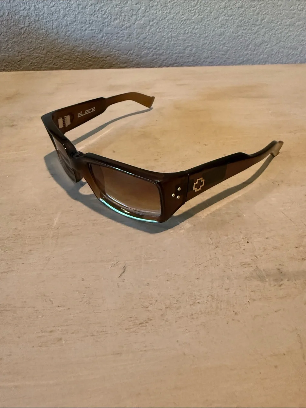 Spy + Optics Glace Sunglasses Brown Excellent Condition unisex
